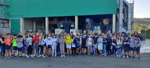 Visitas colegios dinamización de instalaciones ambientales Educación ambiental Chegrana