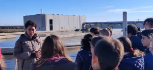 Visitas colegios dinamización de instalaciones ambientales Educación ambiental Chegrana