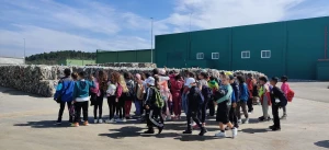 Visitas colegios dinamización de instalaciones ambientales Educación ambiental Chegrana